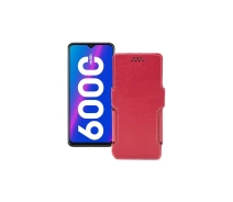 Купить - чехол для смартфона  Чехол-книга из экокожи для телефона Tecno Spark 6 Air Красный