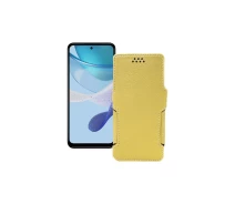Купить - чехол для смартфона  Чехол-книга из экокожи для телефона Motorola Moto G (2023) Золотой