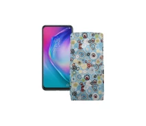 Купить - чехол для смартфона  Чехол-флип из экокожи для телефона Tecno Camon 15 Premier