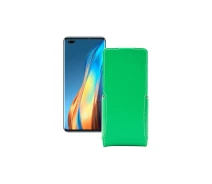 Купить - чехол для смартфона  Чехол-флип из экокожи для телефона Tecno Phantom X Зеленый