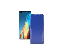 Купить - чехол для смартфона  Чехол-флип из экокожи для телефона Tecno Phantom X Синий
