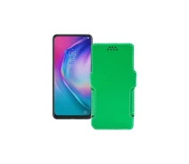 Купить - чехол для смартфона  Чехол-книга из экокожи для телефона Tecno Camon 15 Premier Зеленый