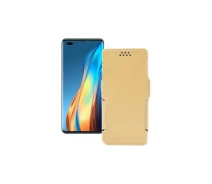 Купить - чехол для смартфона  Чехол-книга из экокожи для телефона Tecno Phantom X Бежевый