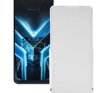 Купить - чехол для смартфона  Чехол-флип из экокожи для телефона Cubot X70 Белый