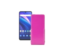 Купить - чехол для смартфона  Чехол-флип из экокожи для телефона Cubot P80 Розовый
