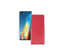 Купить - чехол для смартфона  Чехол-флип из экокожи для телефона Tecno Phantom X Красный