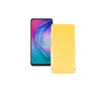 Купить - чехол для смартфона  Чехол-флип из экокожи для телефона Tecno Camon 15 Premier Желтый