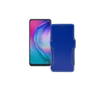 Купить - чехол для смартфона  Чехол-книга из экокожи для телефона Tecno Camon 15 Pro Синий