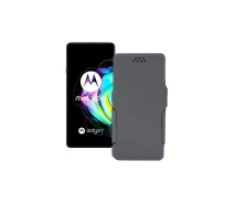 Купить - чехол для смартфона  Чехол-книга из экокожи для телефона Motorola Edge 20 Серый