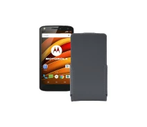 Купить - чехол для смартфона  Чехол-флип из экокожи для телефона Motorola Moto X Force (xt1580) Серый