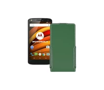 Купить - чехол для смартфона  Чехол-флип из экокожи для телефона Motorola Moto X Force (xt1580) Темно-зеленый