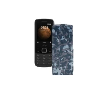 Купить - чехол для смартфона  Чехол-флип из экокожи для телефона Nokia 225 4G Хаки-синий