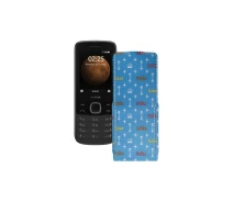 Купить - чехол для смартфона  Чехол-флип из экокожи для телефона Nokia 225 4G Фэшн голубой