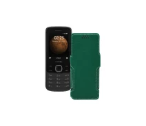 Купить - чехол для смартфона  Чехол-книга из экокожи для телефона Nokia 225 4G Темно-зеленый