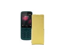 Купить - чехол для смартфона  Чехол-флип из экокожи для телефона Nokia 215 4G Золотой