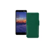 Купить - чехол для смартфона  Чехол-книга из экокожи для телефона Nokia 3.1a Темно-зеленый