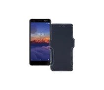 Купить - чехол для смартфона  Чехол-книга из экокожи для телефона Nokia 3.1a Черный матовый