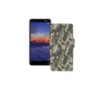 Купить - чехол для смартфона  Чехол-книга из экокожи для телефона Nokia 3.1a Хаки-зеленый