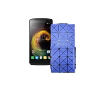 Купить - чехол для смартфона  Чехол-флип из экокожи для телефона Lenovo X3 lite Pro (A7010a48) Синий ромб