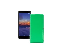 Купить - чехол для смартфона  Чехол-флип из экокожи для телефона Nokia 3.1a Зеленый
