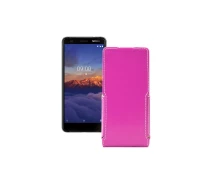 Купить - чехол для смартфона  Чехол-флип из экокожи для телефона Nokia 3.1a Розовый