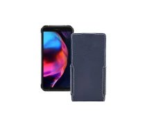 Купить - чехол для смартфона  Чехол-флип из экокожи для телефона Blackview BV5100 Черный глянец