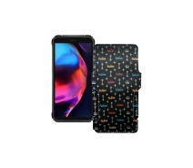 Купить - чехол для смартфона  Чехол-книга из экокожи для телефона Blackview BV5100 Фэшн черный