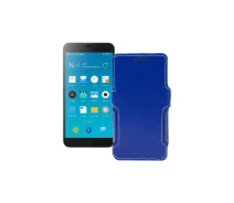Купить - чехол для смартфона  Чехол-книга из экокожи для телефона Meizu M1 Note Синий