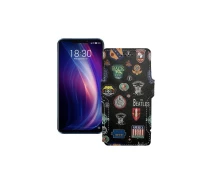 Купить - чехол для смартфона  Чехол-книга из экокожи для телефона Meizu X8 Битлз