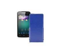 Купить - чехол для смартфона  Чехол-флип из экокожи для телефона Lenovo S820 Синий