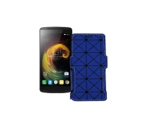 Купить - чехол для смартфона  Чехол-книга из экокожи для телефона Lenovo X3 lite Pro (A7010a48) Синий ромб