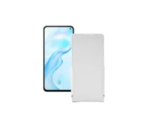 Купить - чехол для смартфона  Чехол-флип из экокожи для телефона Vivo X30 Белый