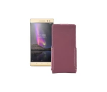 Купить - чехол для смартфона  Чехол-флип из экокожи для телефона Lenovo Phab 2 Pro (PB2-690M) Бордовый