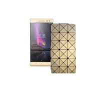 Купить - чехол для смартфона  Чехол-флип из экокожи для телефона Lenovo Phab 2 Pro (PB2-690M) Золотой ромб