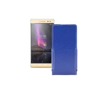 Купить - чехол для смартфона  Чехол-флип из экокожи для телефона Lenovo Phab 2 Pro (PB2-690M) Синий