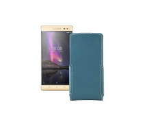 Купить - чехол для смартфона  Чехол-флип из экокожи для телефона Lenovo Phab 2 Pro (PB2-690M) Тм. Бирюзовый