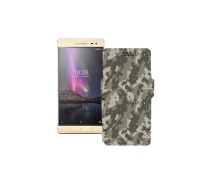 Купить - чехол для смартфона  Чехол-книга из экокожи для телефона Lenovo Phab 2 Pro (PB2-690M) Хаки-зеленый