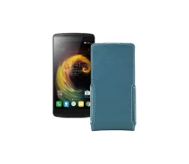 Купить - чехол для смартфона  Чехол-флип из экокожи для телефона Lenovo X3 lite Pro (A7010a48) Тм. Бирюзовый