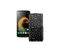 Купить - чехол для смартфона  Чехол-флип из экокожи для телефона Lenovo X3 lite Pro (A7010a48) Фэшн черный