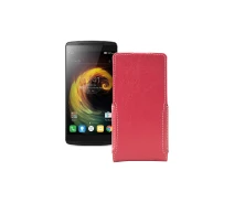 Купить - чехол для смартфона  Чехол-флип из экокожи для телефона Lenovo X3 lite Pro (A7010a48) Красный