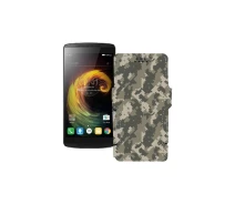 Купить - чехол для смартфона  Чехол-книга из экокожи для телефона Lenovo X3 lite Pro (A7010a48) Хаки-зеленый