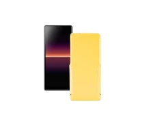Купить - чехол для смартфона  Чехол-флип из экокожи для телефона Sony Xperia L4 Желтый