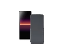 Купить - чехол для смартфона  Чехол-флип из экокожи для телефона Sony Xperia L4 Серый