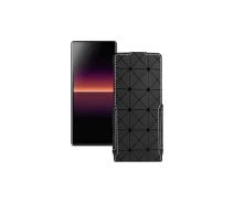 Купить - чехол для смартфона  Чехол-флип из экокожи для телефона Sony Xperia L4 Черный ромб