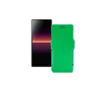 Купить - чехол для смартфона  Чехол-книга из экокожи для телефона Sony Xperia L4 Зеленый