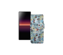 Купить - чехол для смартфона  Чехол-книга из экокожи для телефона Sony Xperia L4 Цветные