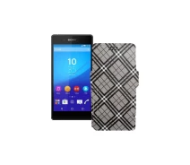 Купить - чехол для смартфона  Чехол-книга из экокожи для телефона Sony Xperia Z3 Plus E6553