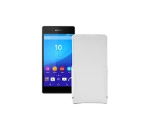 Купить - чехол для смартфона  Чехол-флип из экокожи для телефона Sony Xperia Z3 Plus E6553 Белый
