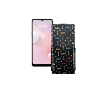 Купить - чехол для смартфона  Чехол-флип из экокожи для телефона HTC Desire 20 Plus Фэшн черный