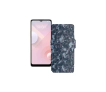 Купить - чехол для смартфона  Чехол-книга из экокожи для телефона HTC Desire 20 Plus Хаки-синий